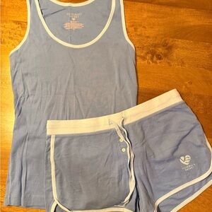 Victoria's Secret Light Blue Pajama Set